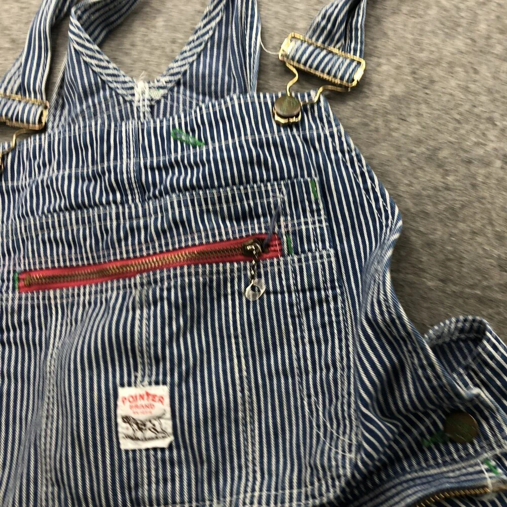 Vintage Pointer Brand Overalls Mens 36x32 Workwear Utility USA 90s - Picture 9 of 15